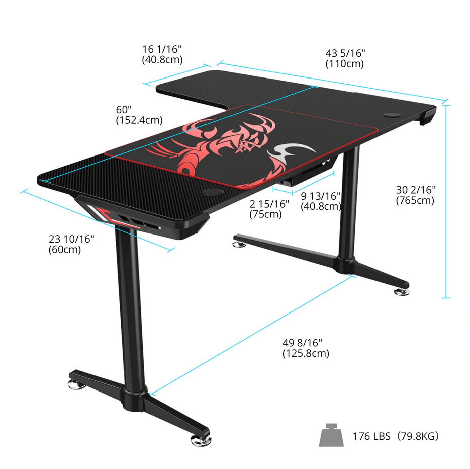 Eureka Ergonomic ERK-L60-B – Frankopop